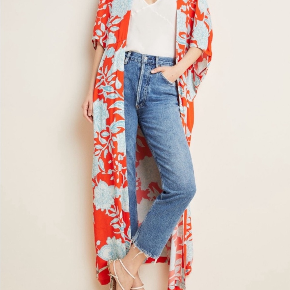 Anthropologie duster Kimono